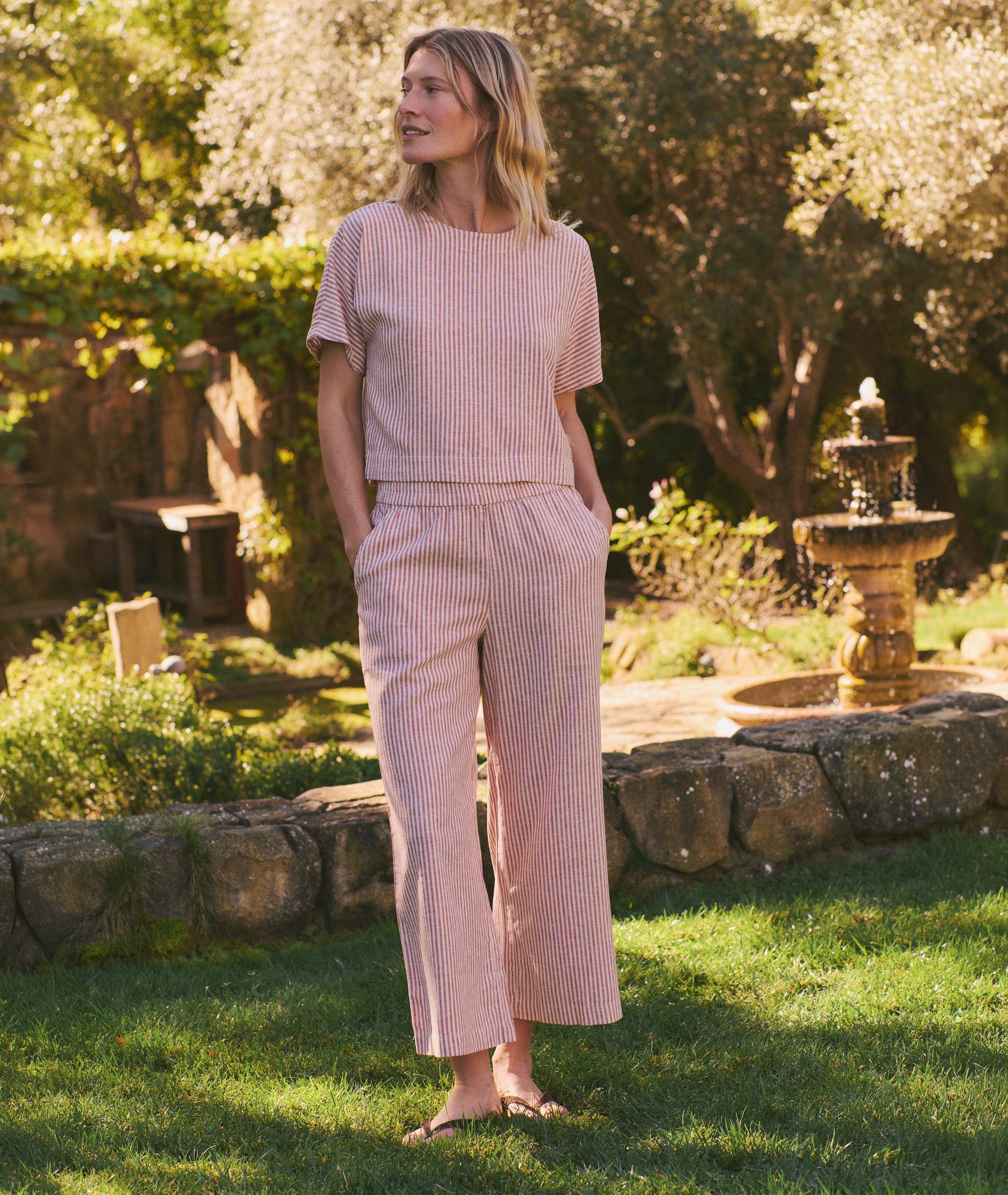 Allison Hemp Crop Trouser