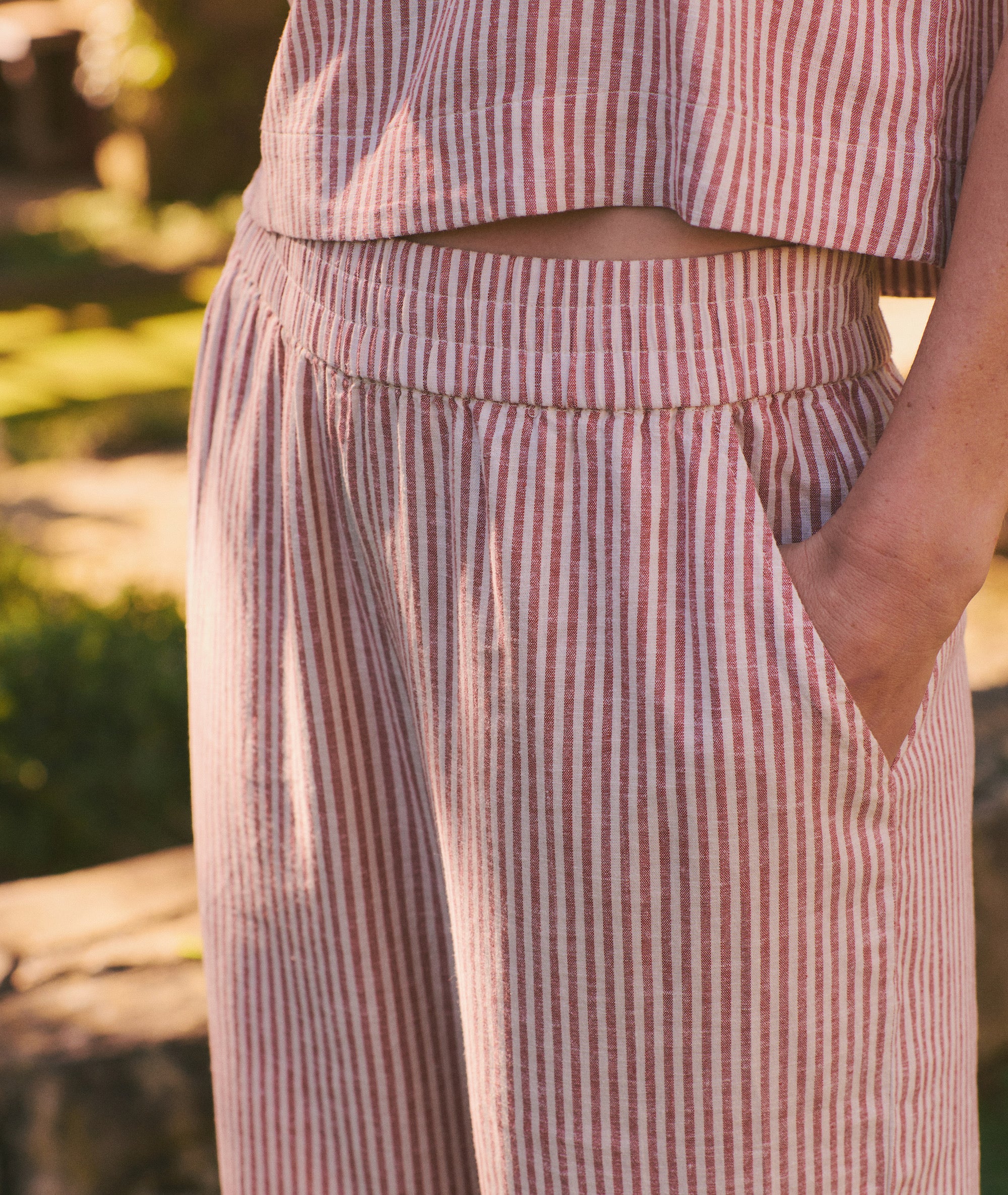 Allison Hemp Crop Trouser