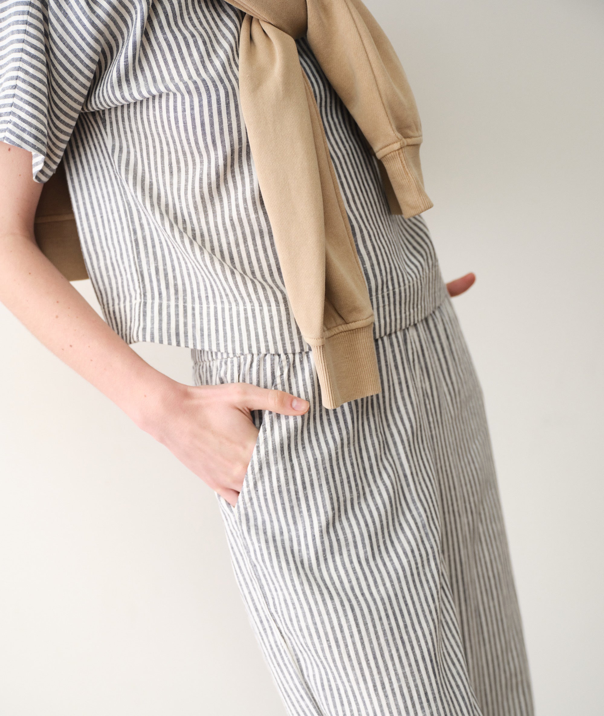 Allison Hemp Crop Trouser