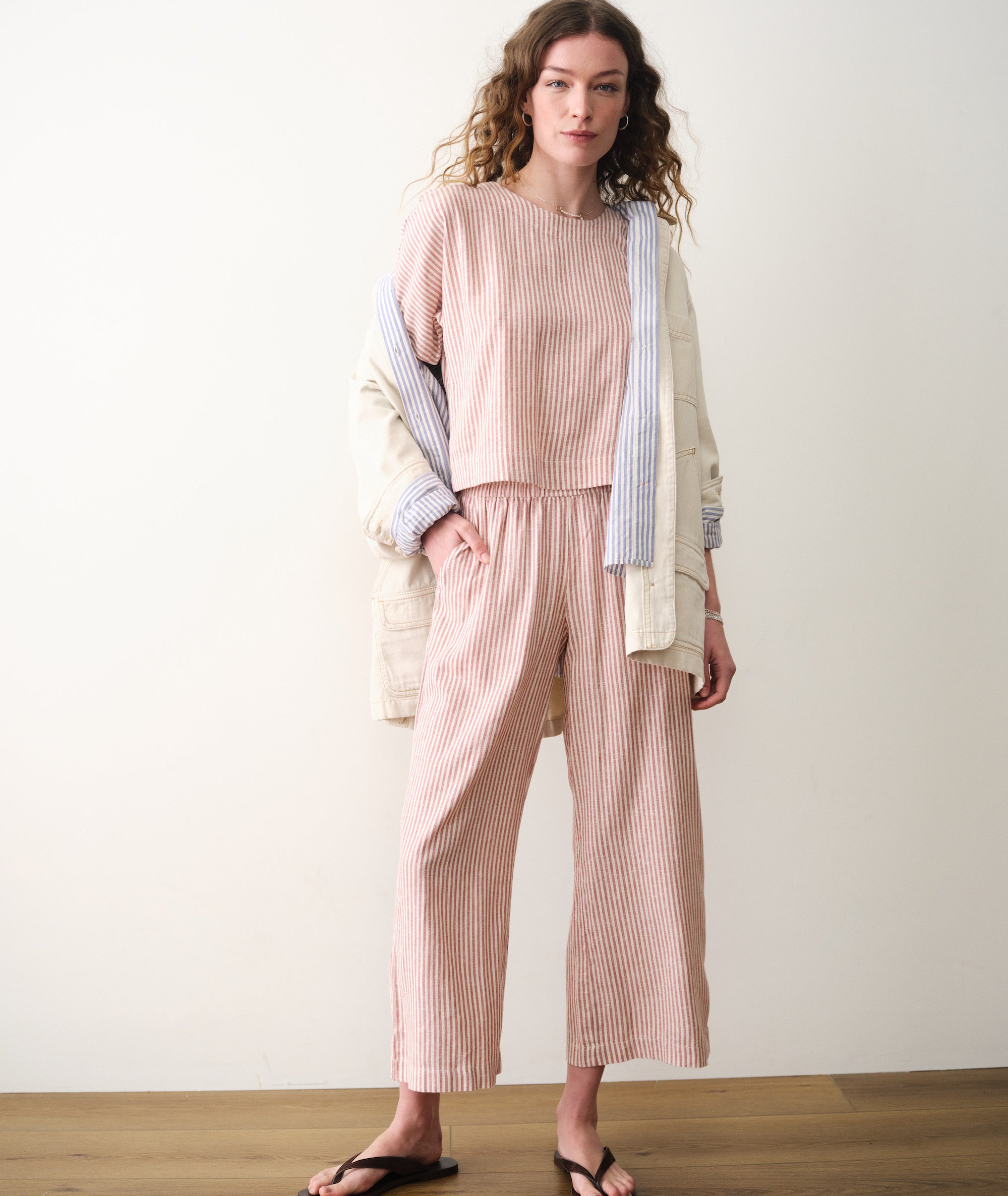 Allison Hemp Crop Trouser