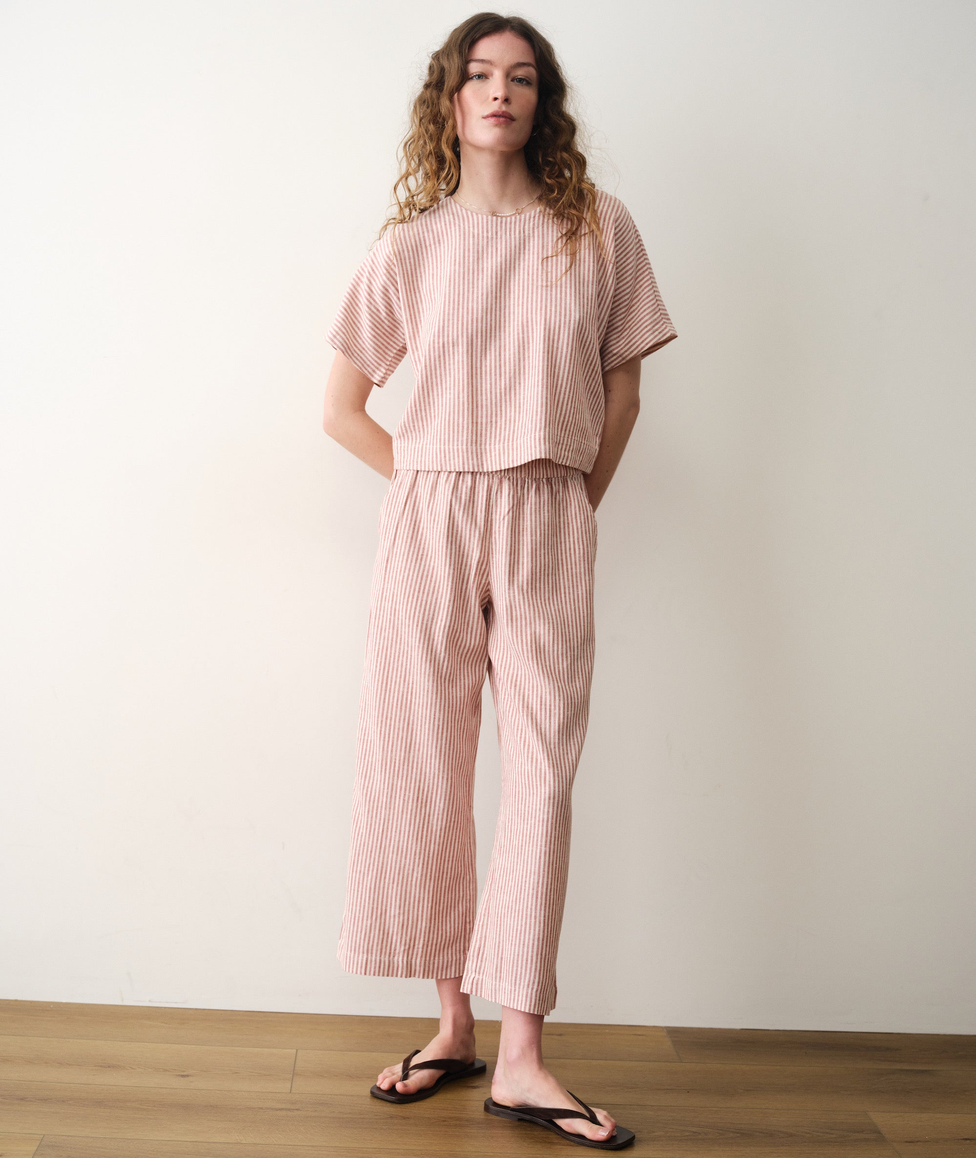 Allison Hemp Crop Trouser