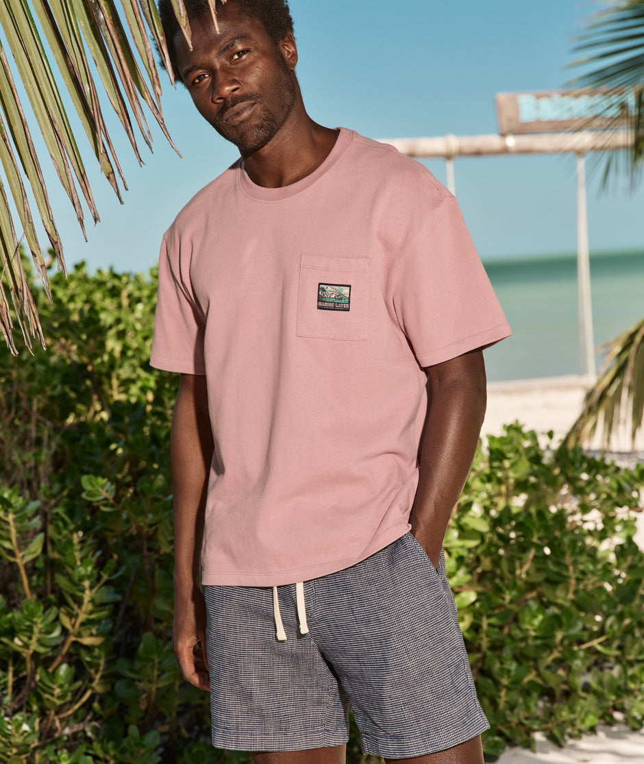 Boxy Sueded Tee