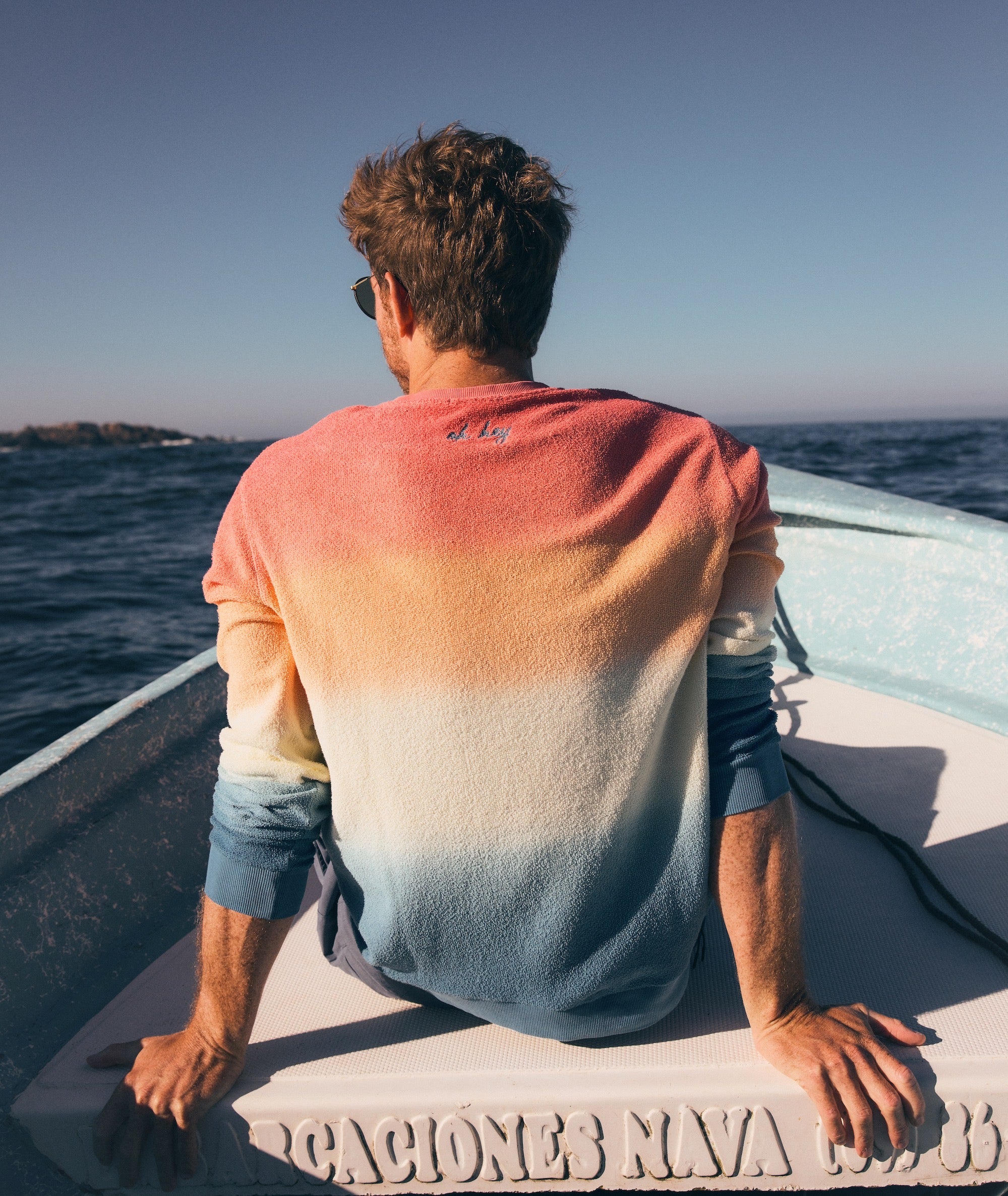 Vintage Terry Out Crewneck