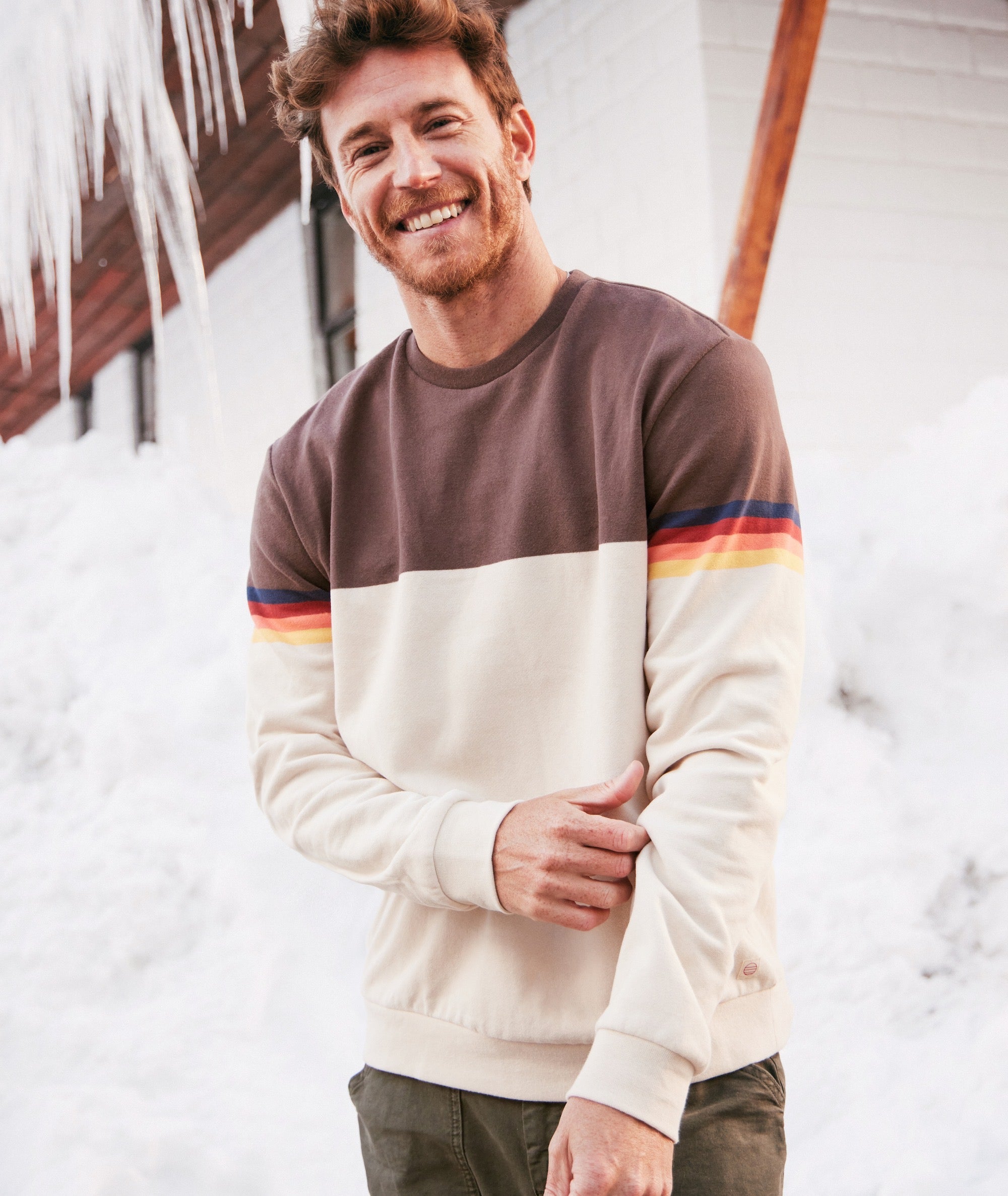 Signature Fleece Crewneck Marine Layer