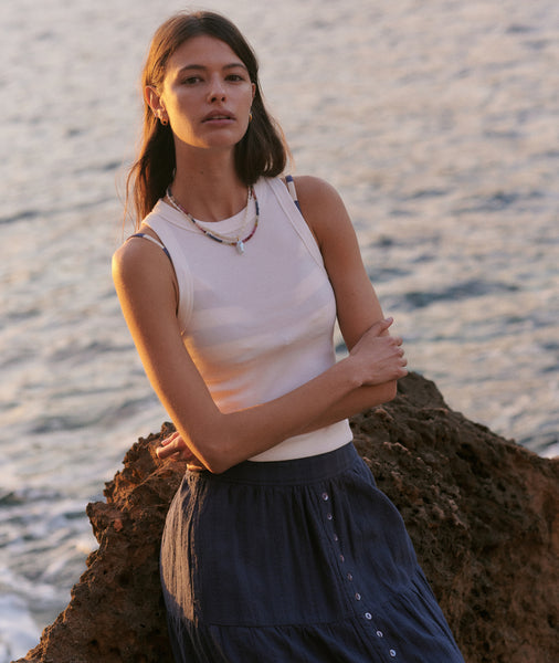 Lexi Rib High Neck Tank – Marine Layer