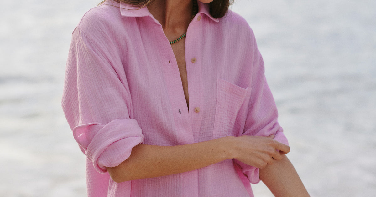 Jane Relaxed Double Cloth Shirt – Marine Layer