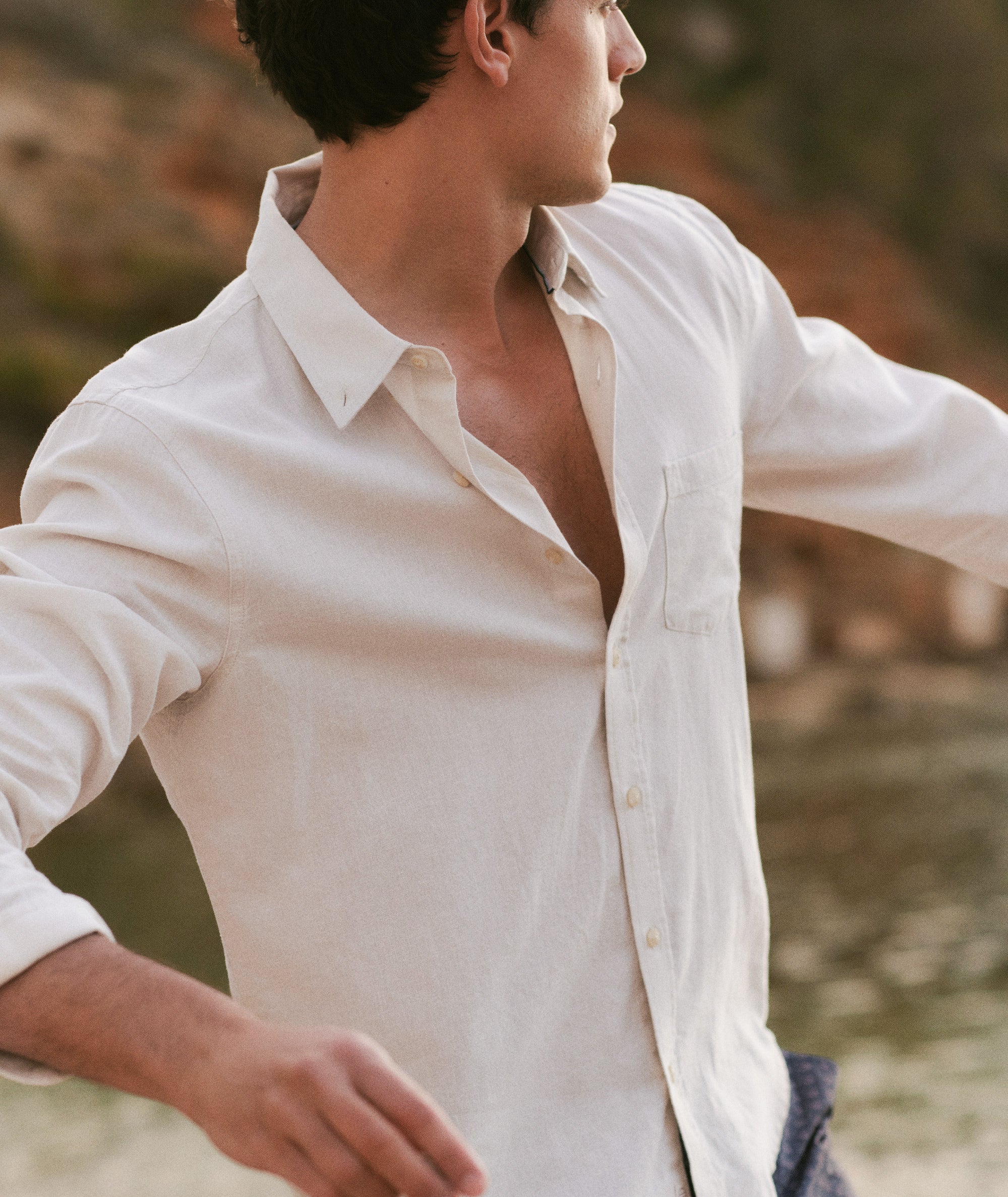 Better-Than-Linen Shirt | White Marge Better-Than-Linen Shirt | White Marge