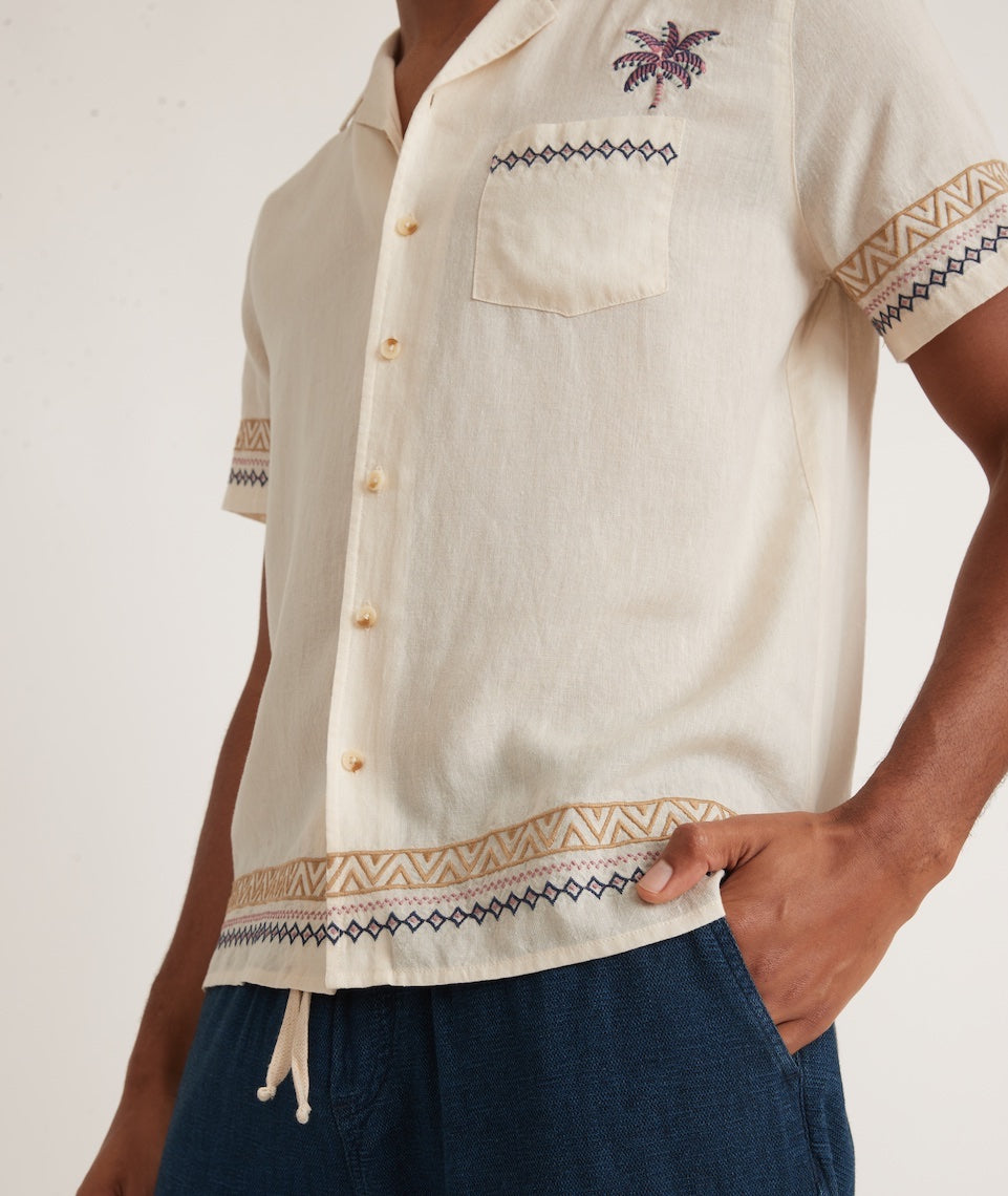 Embroidered Resort Shirt – Marine Layer