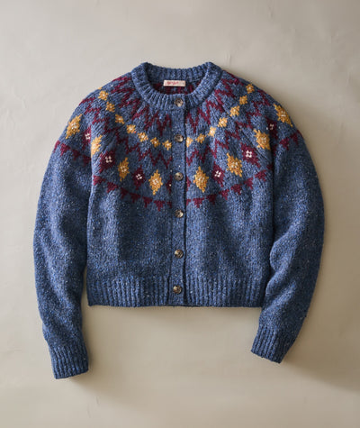 Donegal Fair Isle Cardigan