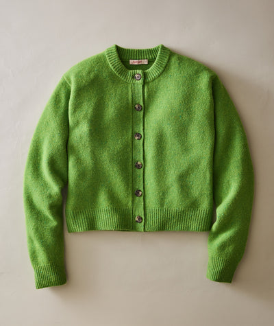 Merino Crewneck Cardigan