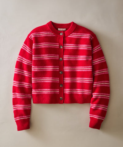 Merino Crewneck Cardigan