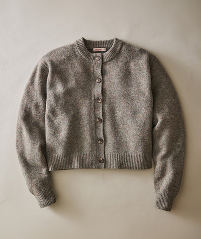 Merino Crewneck Cardigan