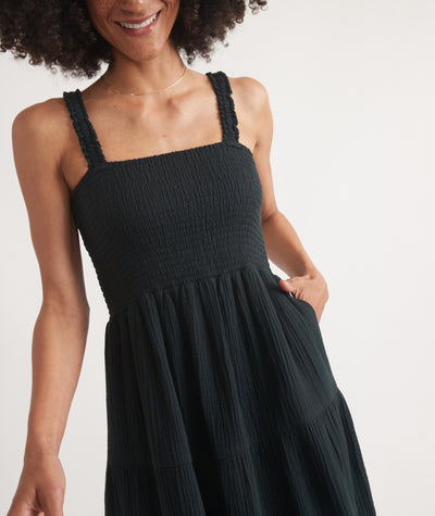 Selene Double Cloth Maxi Dress