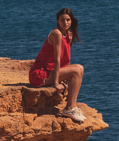 Beach Terry Shell Tank