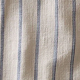 Natural/Navy Stripe