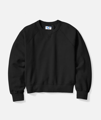 Women's Cloud 9 Fleece Sweatshirt in Black