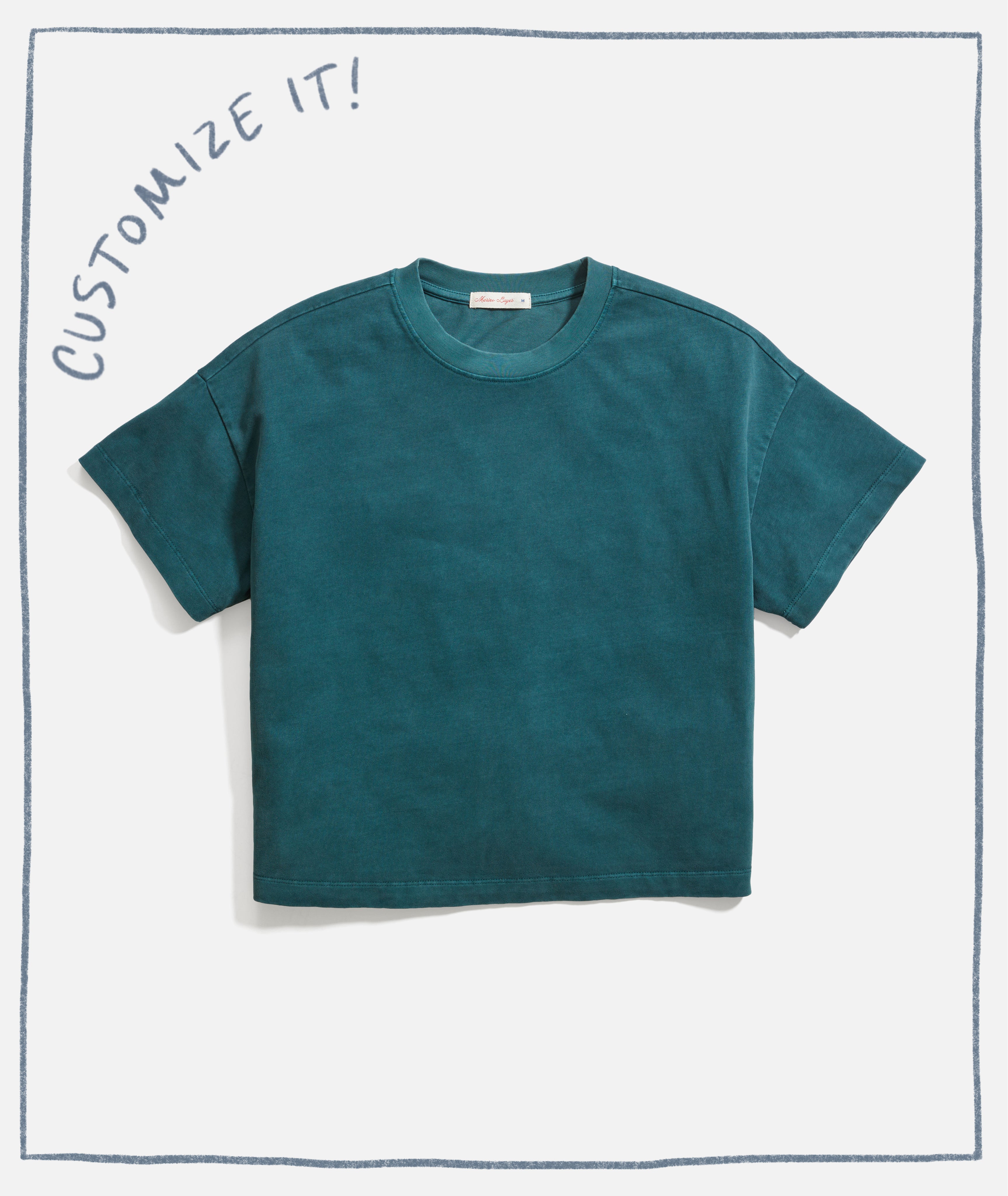 Luxe Sueded Tee