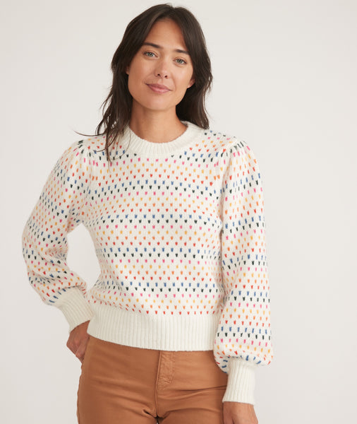 Alma Puff Sleeve Sweater – Marine Layer