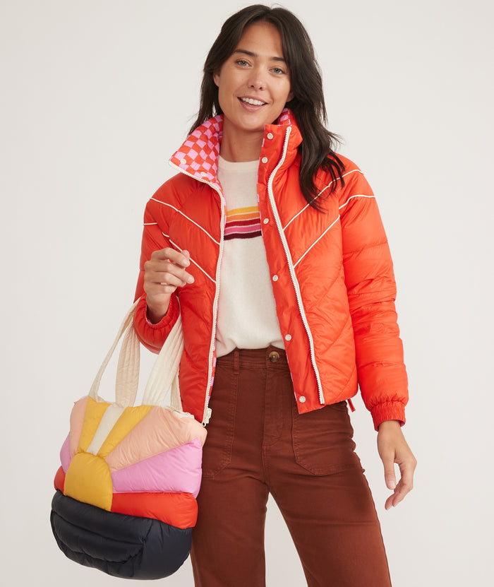 Archive Puffer Tote – Marine Layer