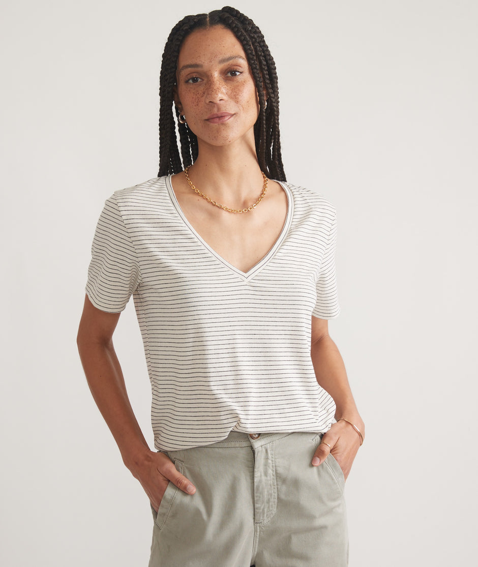 Rapid Dominance Damen T-Shirt Mit V-Ausschnitt – Marines Design, Weiches Baumwollmaterial, Schrumpffest Rapid Dominance Damen T-Shirt Mit V-Ausschnitt – Marines Design, Weiches Baumwollmaterial, Schrumpffest