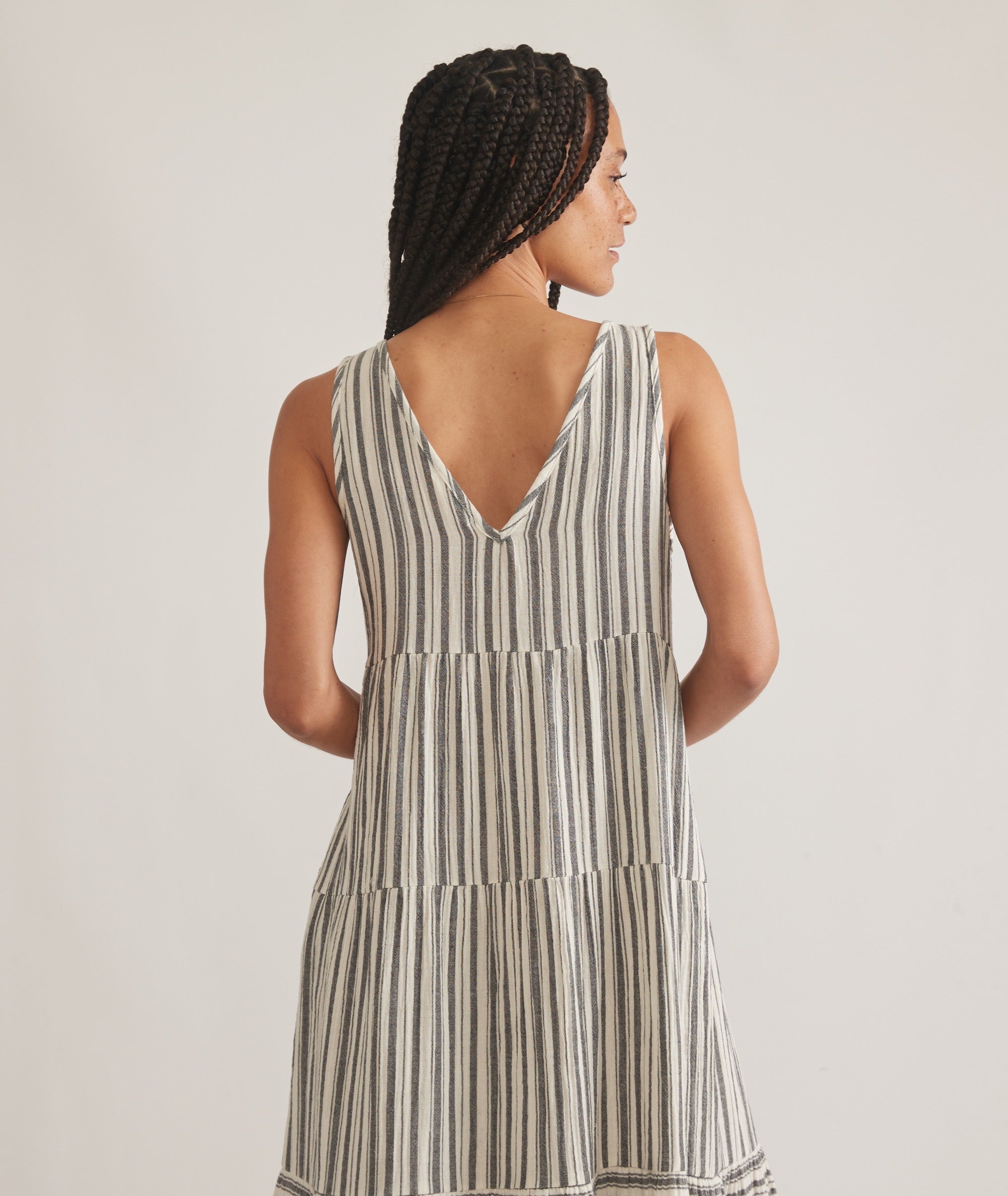 Corinne Double Cloth Maxi Dress