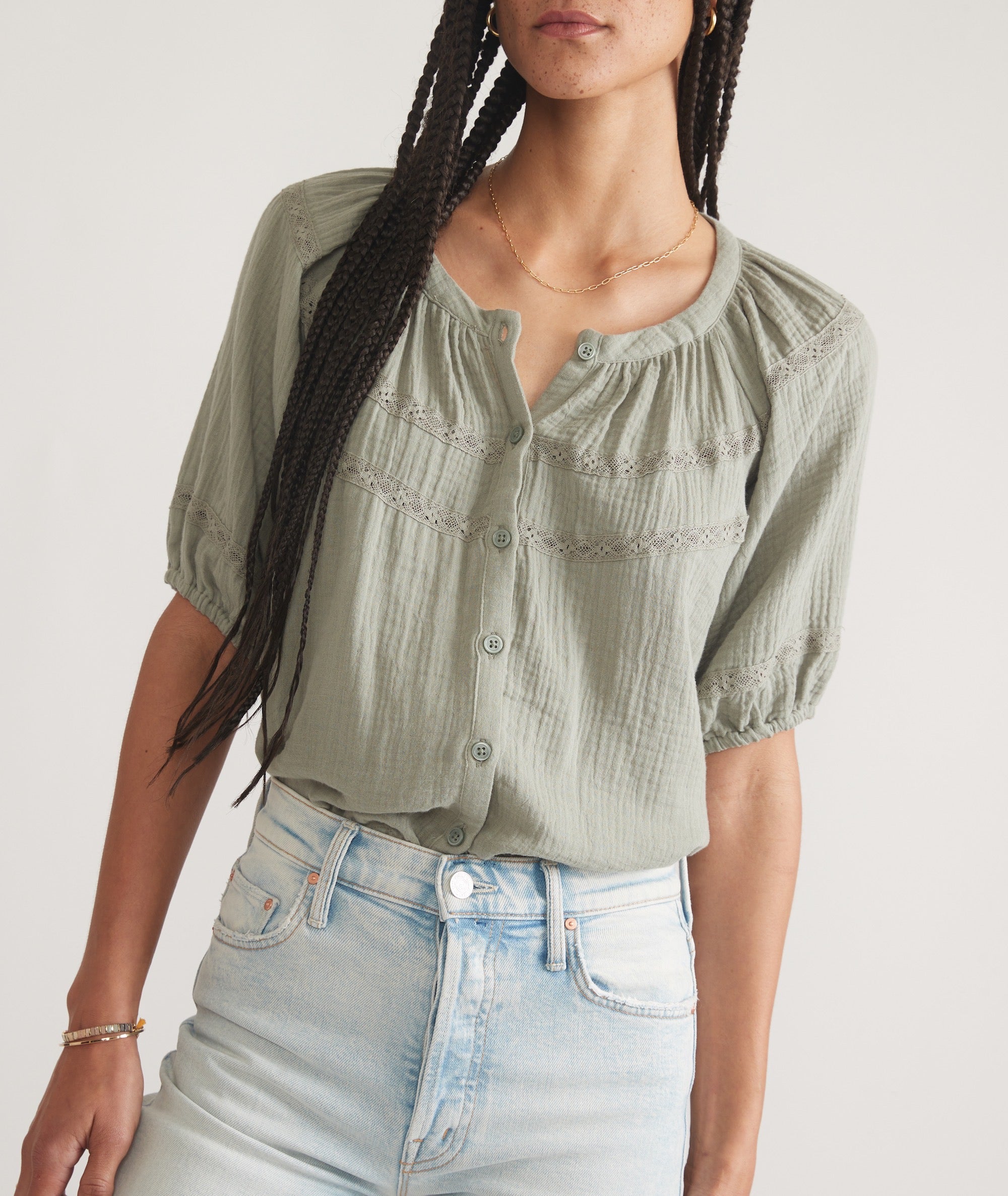 Wren Puff Sleeve Top