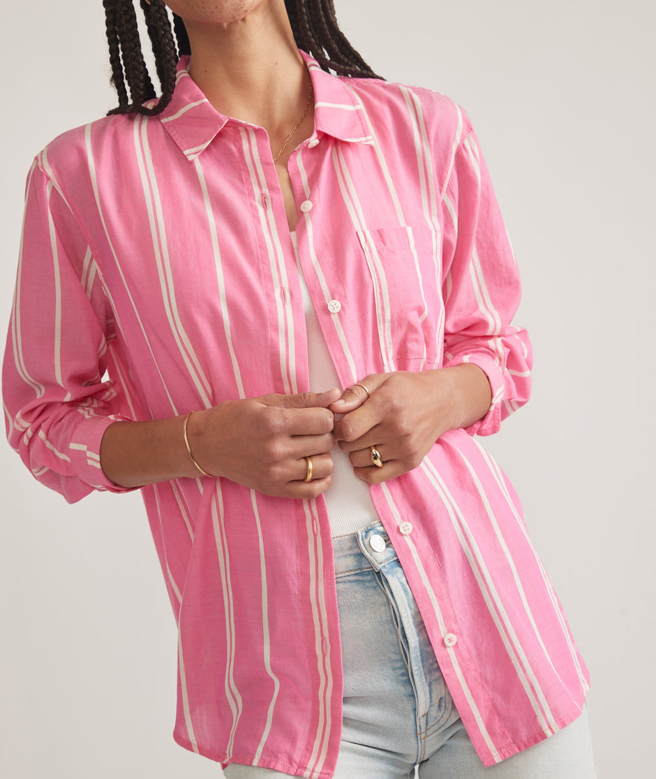 Abbey Relaxed Button Down