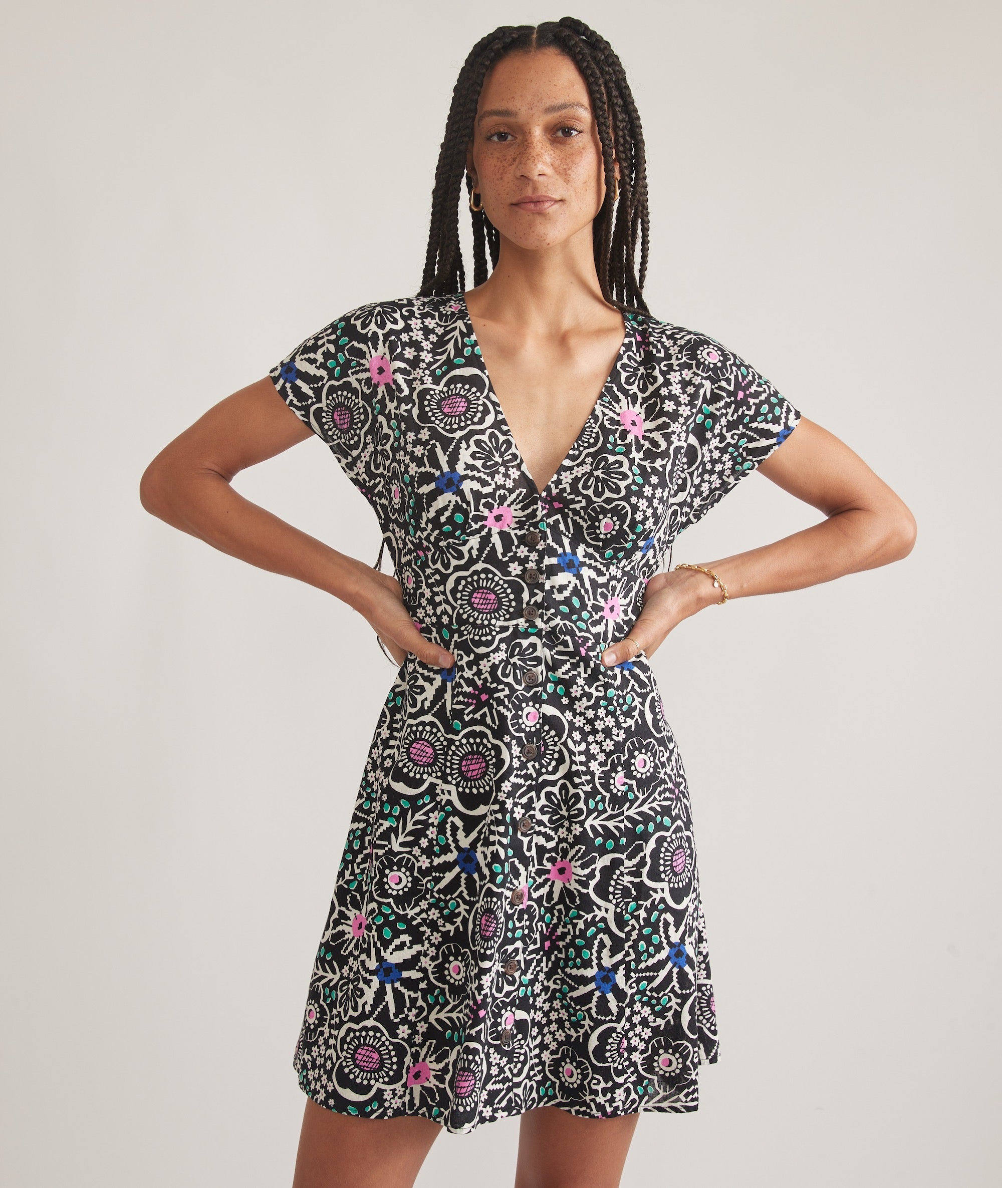 Marine Layer Camila Mini Dress S