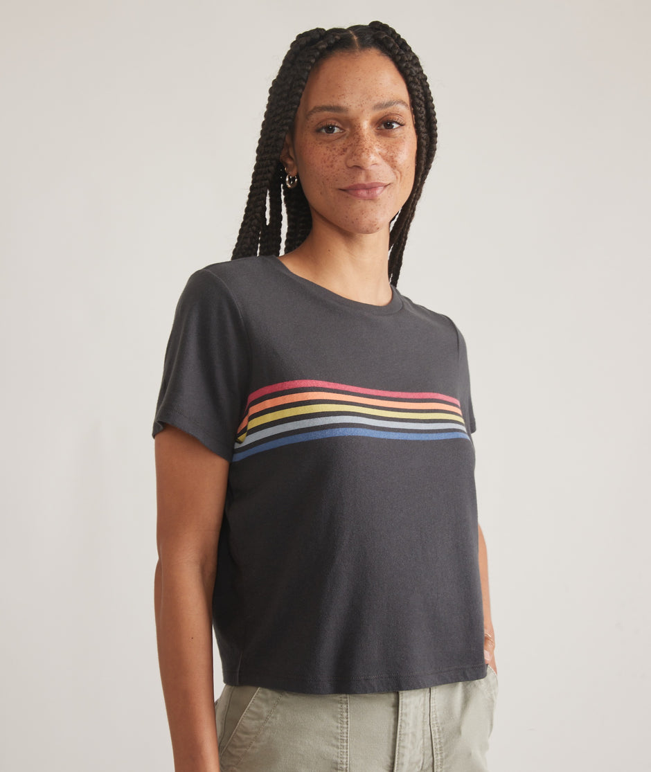 Easy Crop Graphic Tee