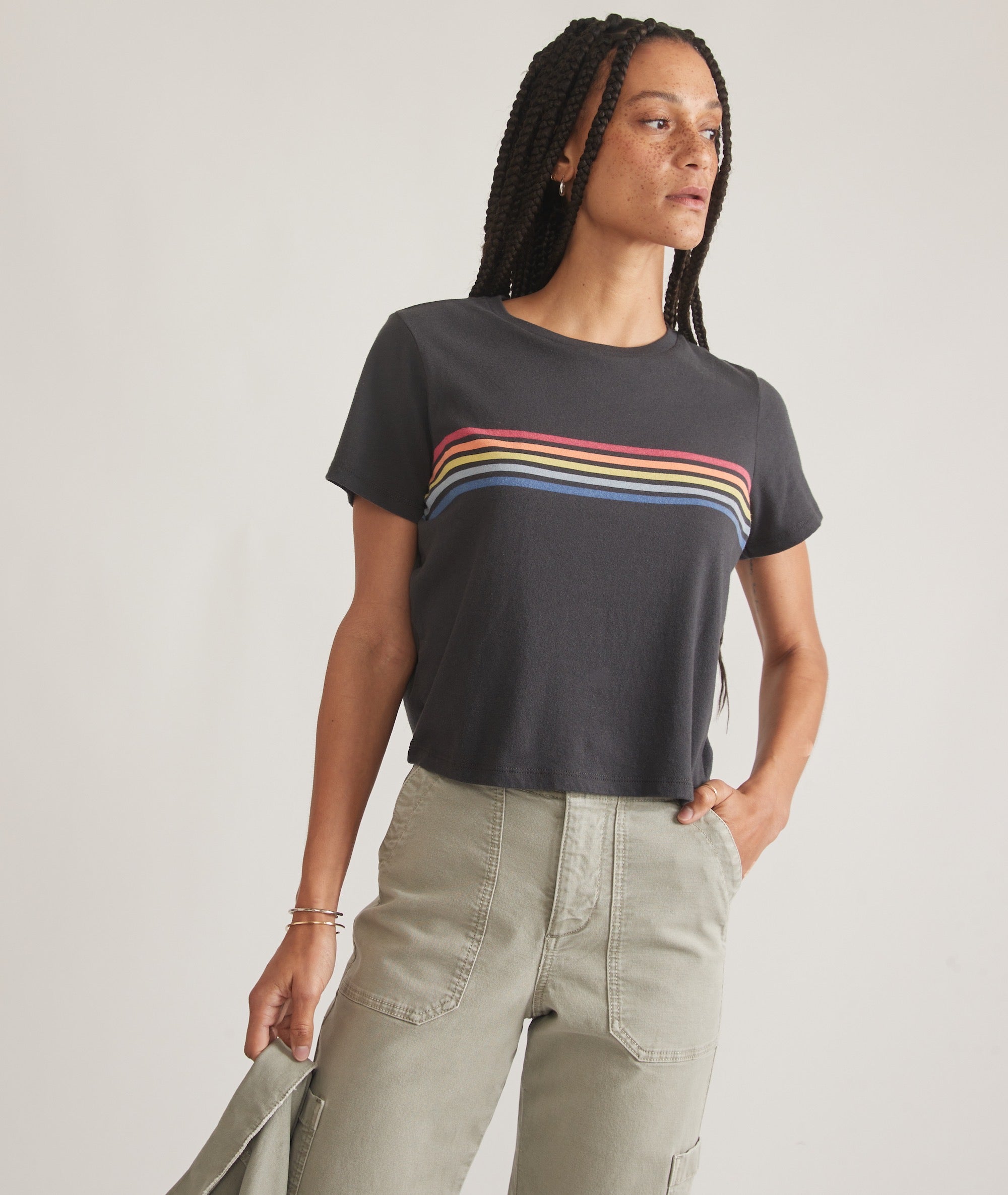 Easy Crop Graphic Tee