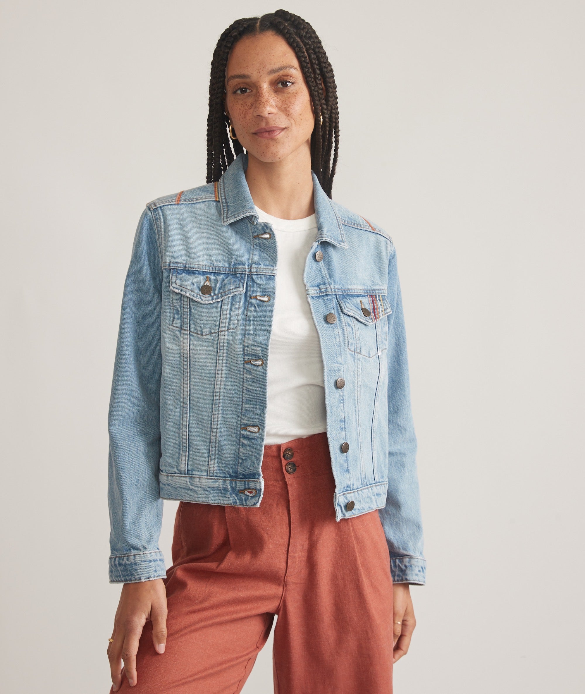 Marine layer denim jacket store
