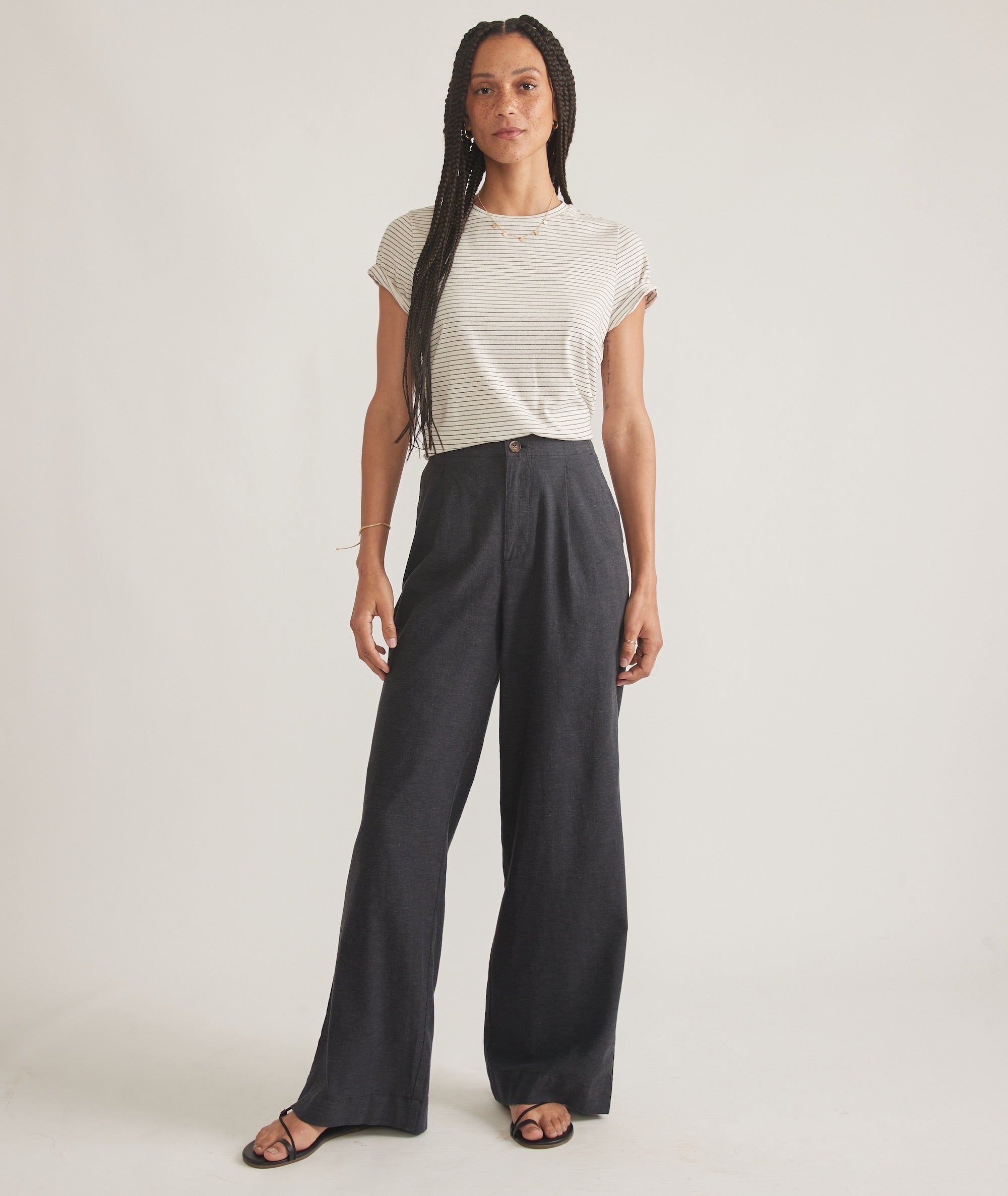 Flora High Waisted Trouser