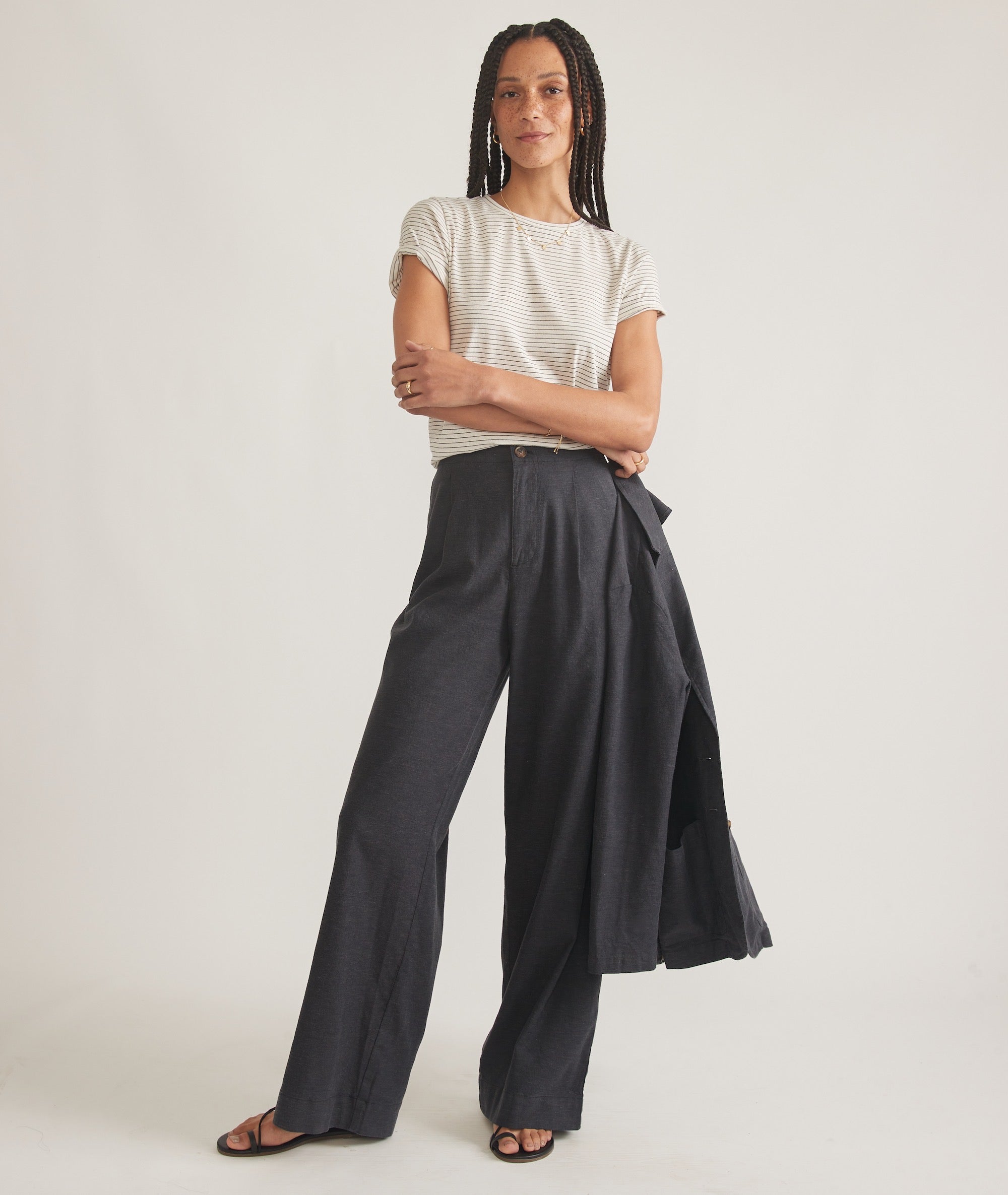 Flora High Waisted Trouser