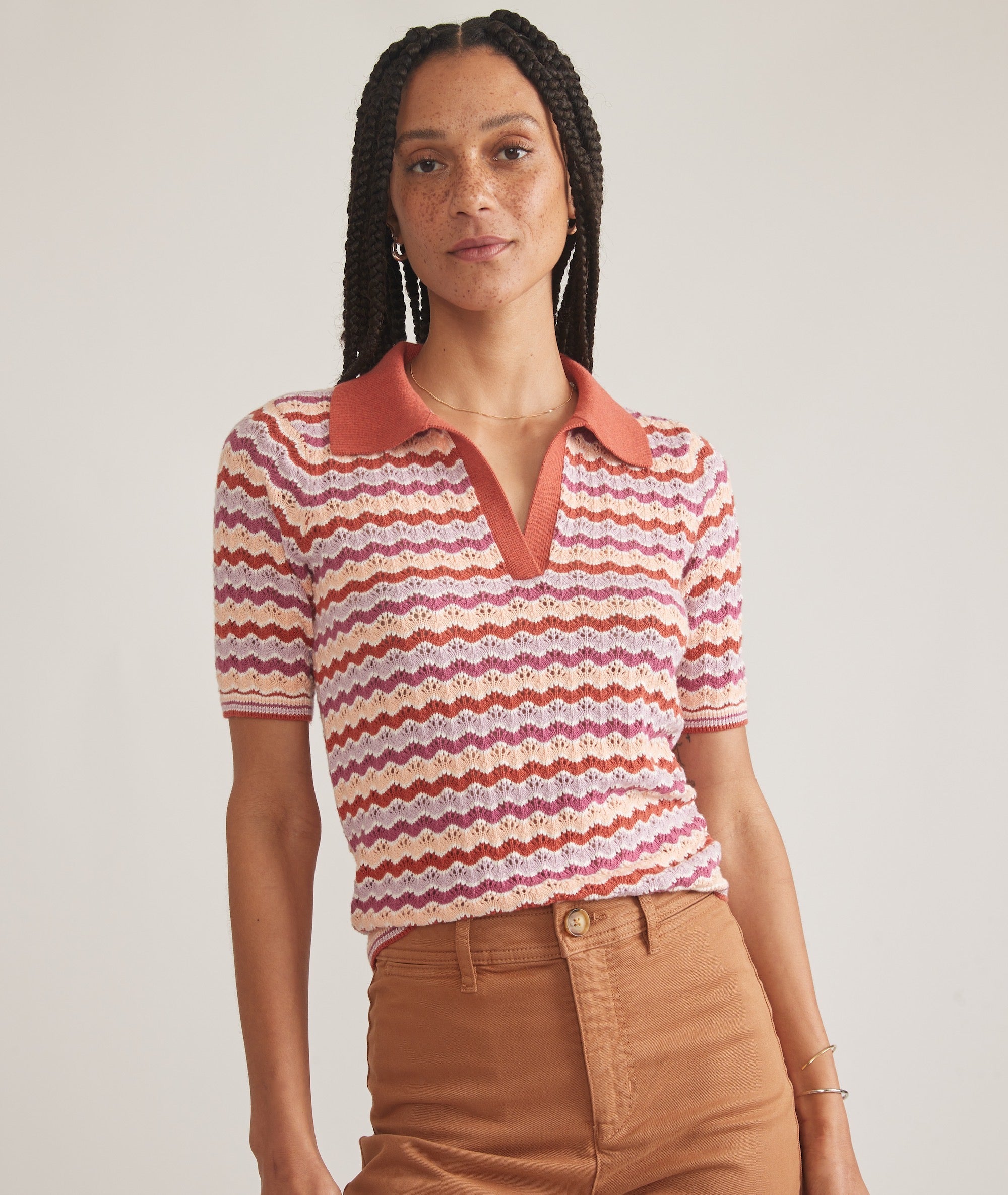 Spencer Polo Sweater Marine Layer