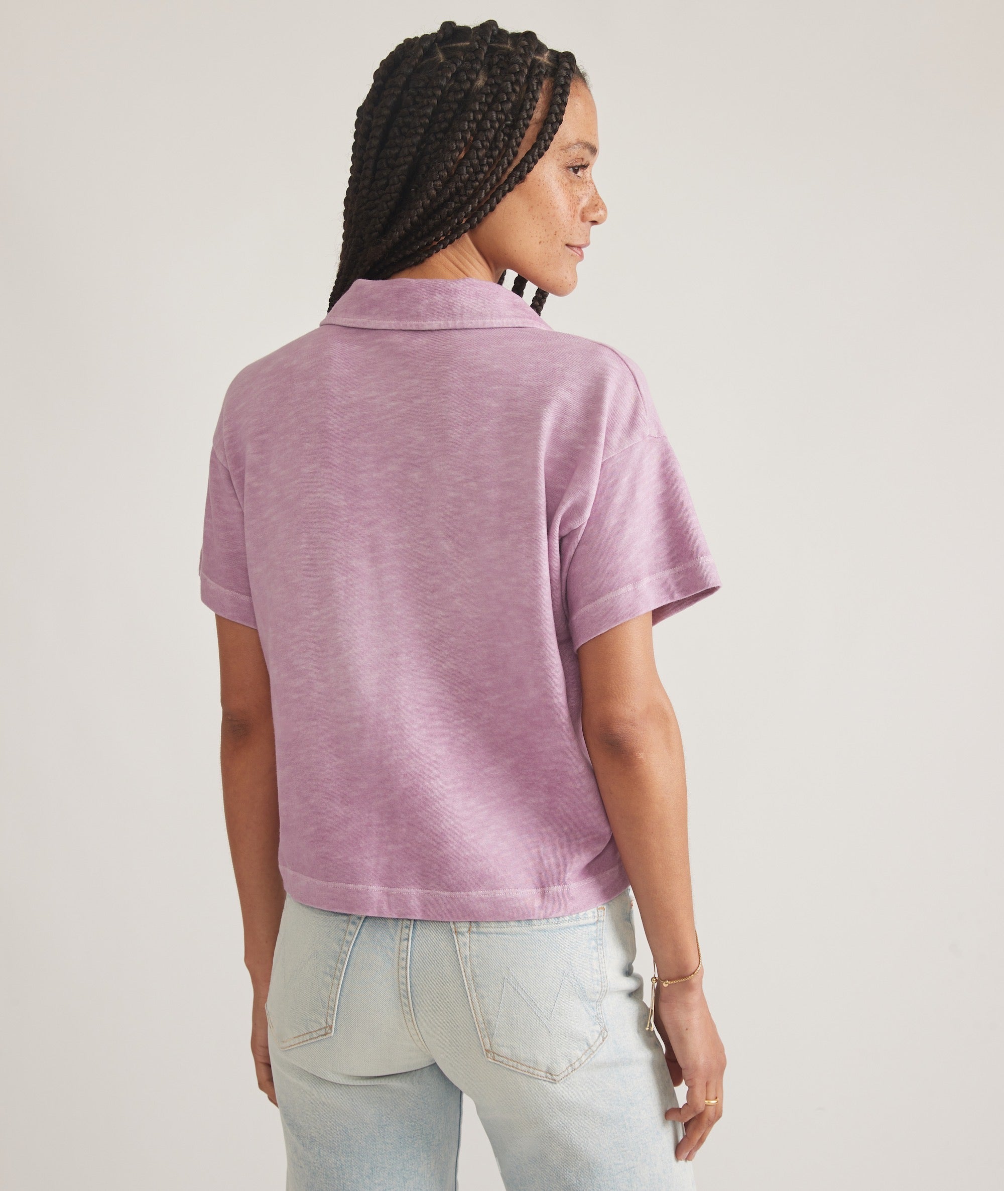 Vintage Slub Polo Tee