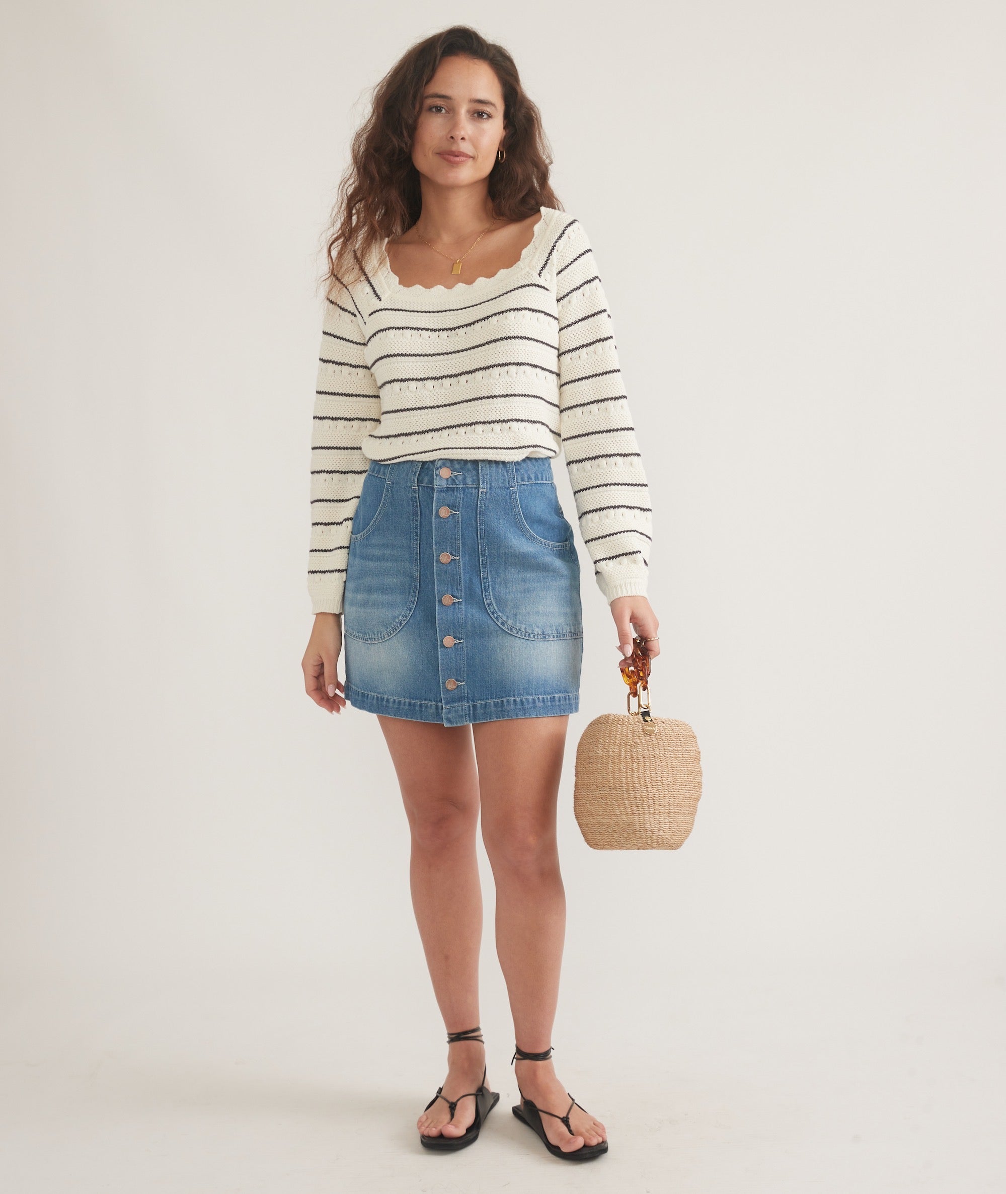 Emilia Mini Skirt – Marine Layer