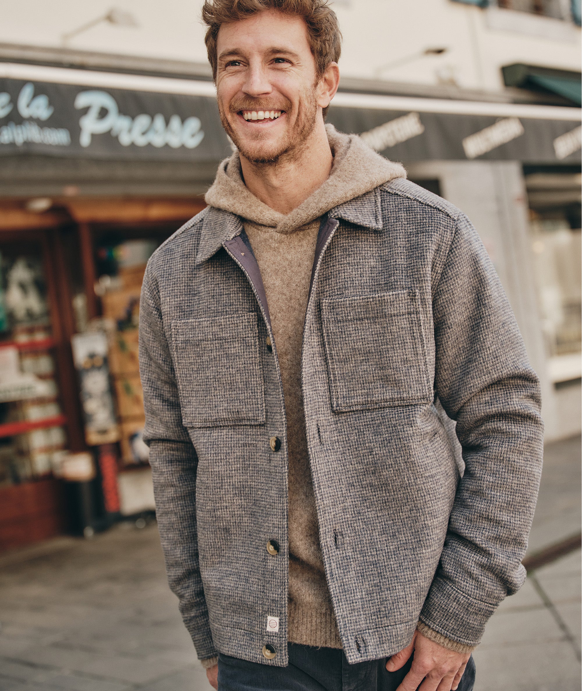 Wool Jacket – Marine Layer - Main Image