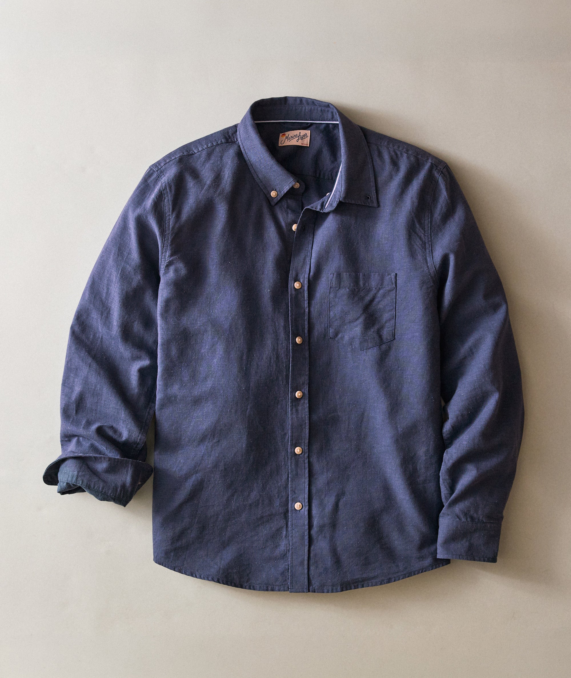 Better-Than-Linen Long Sleeve Shirt – Marine Layer