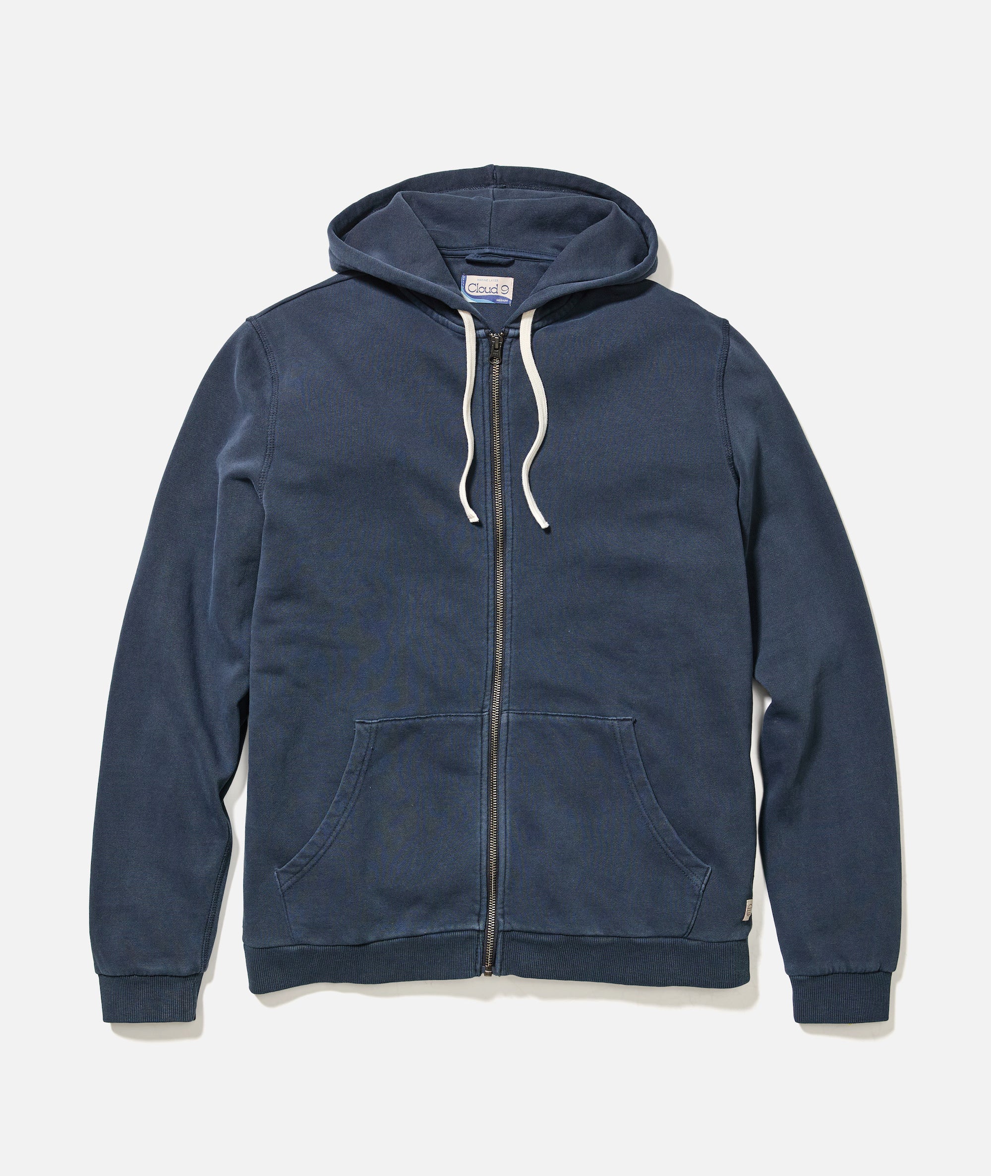 Custom Cut & Sew Cloud 9 Fleece Full Zip Hoodie