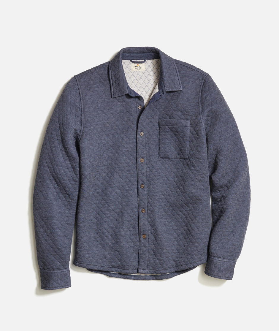 Corbet Quilted Overshirt