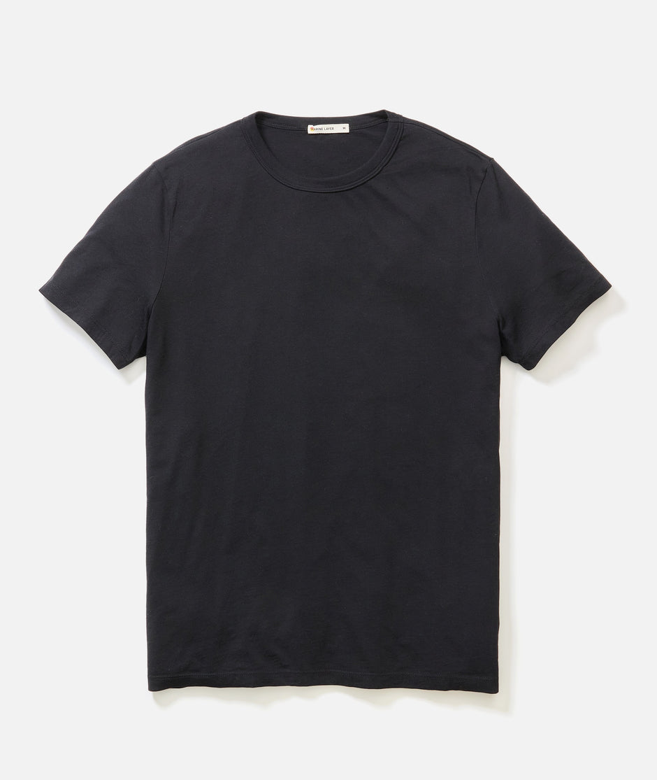 Men's Signature Crew in Black