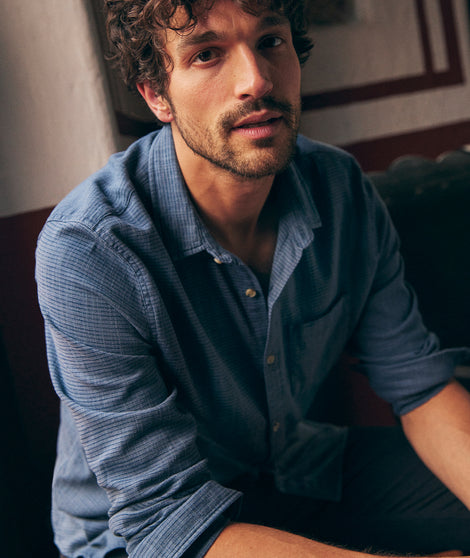 Long Sleeve Classic Stretch Selvage Shirt