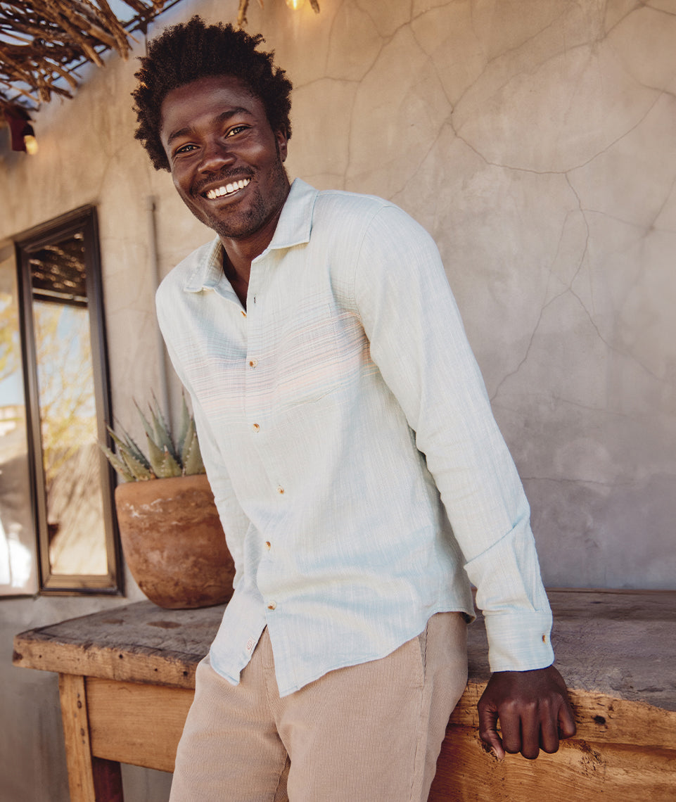 Collared Shirt Layering Blue Sweater Mens Collared Shirt Under