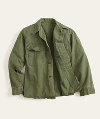 Herringbone Vintage Military Jacket (Womens XS/S)