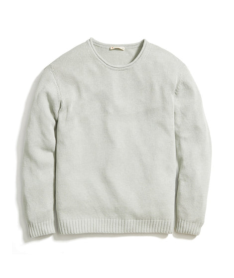 Sterling Roll Neck Sweater in Cobweb