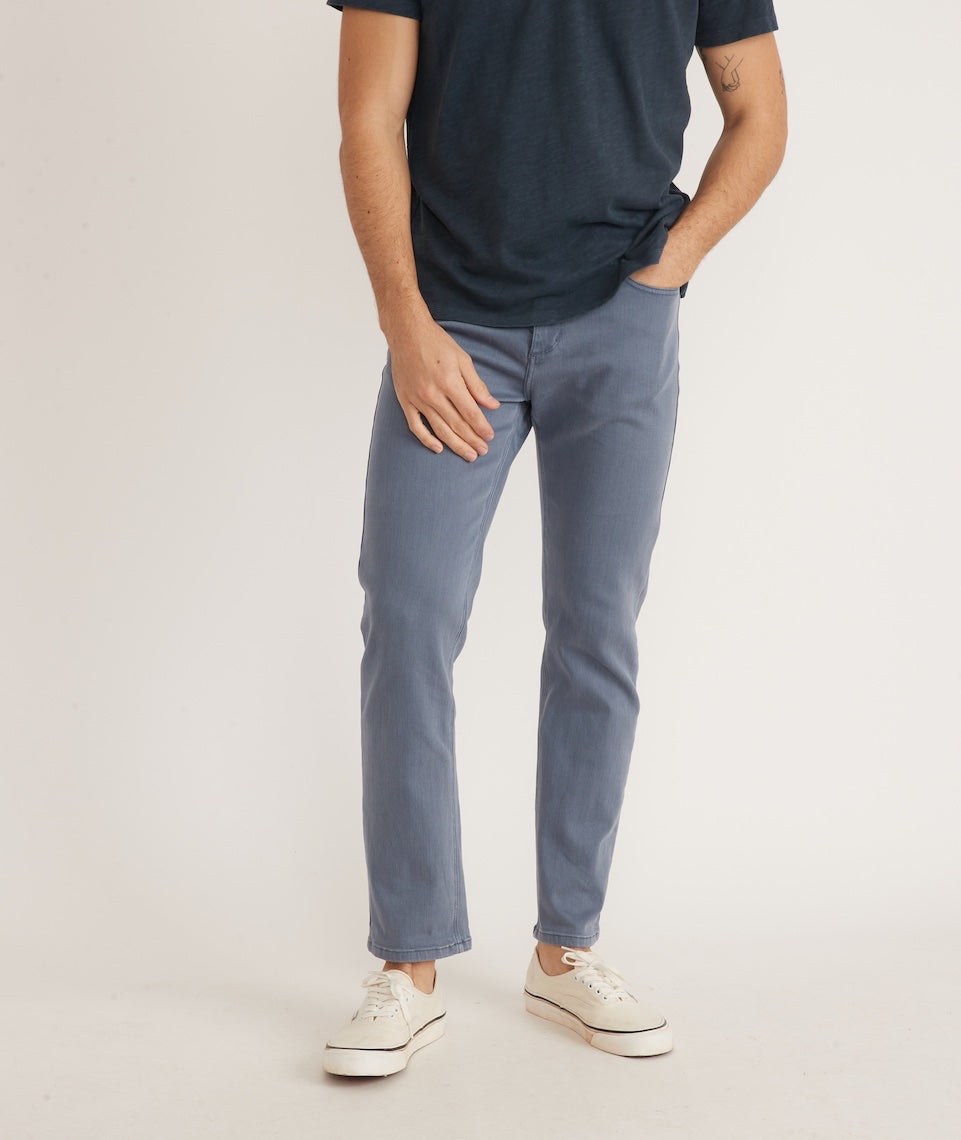 5 Pocket Athletic Fit Pant Marine Layer