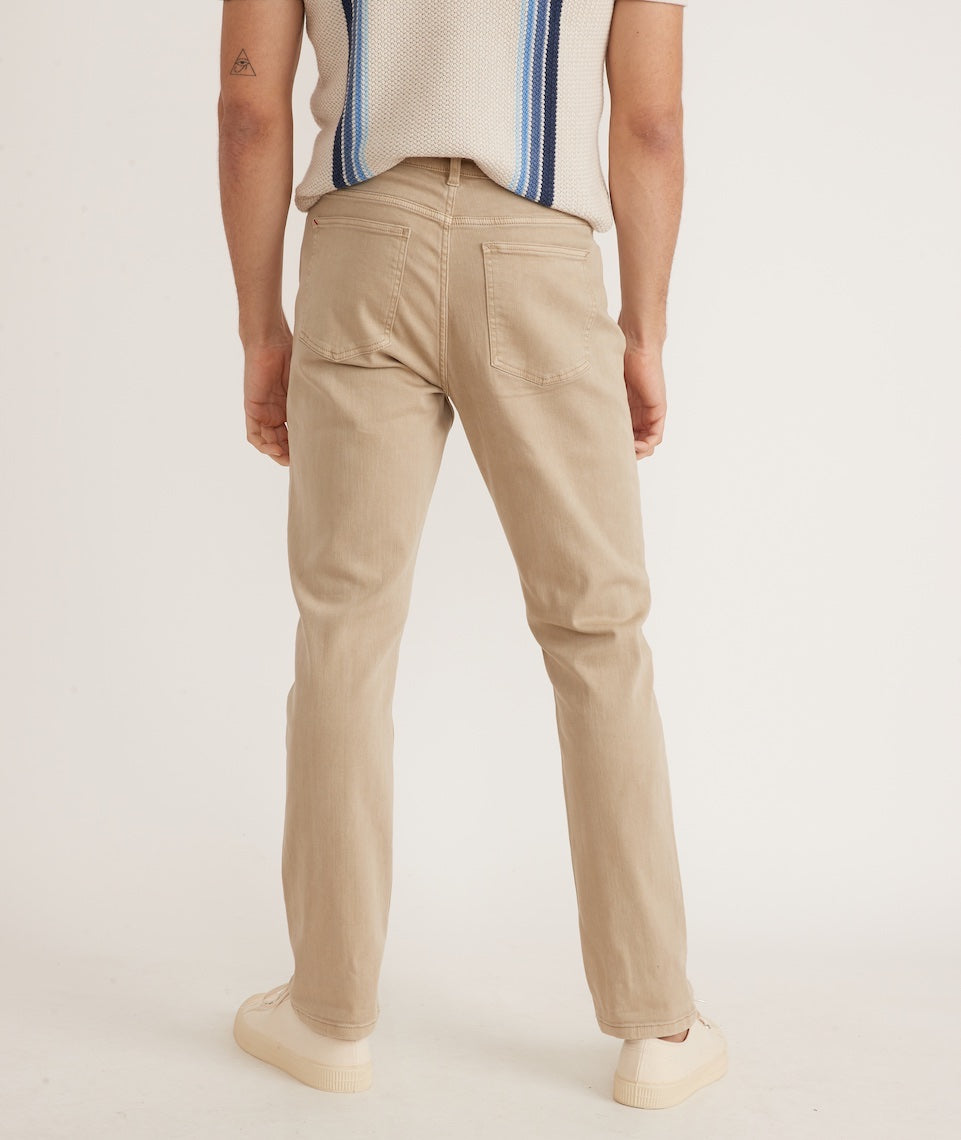 Pocket Athletic Fit Twill Pant – Marine Layer