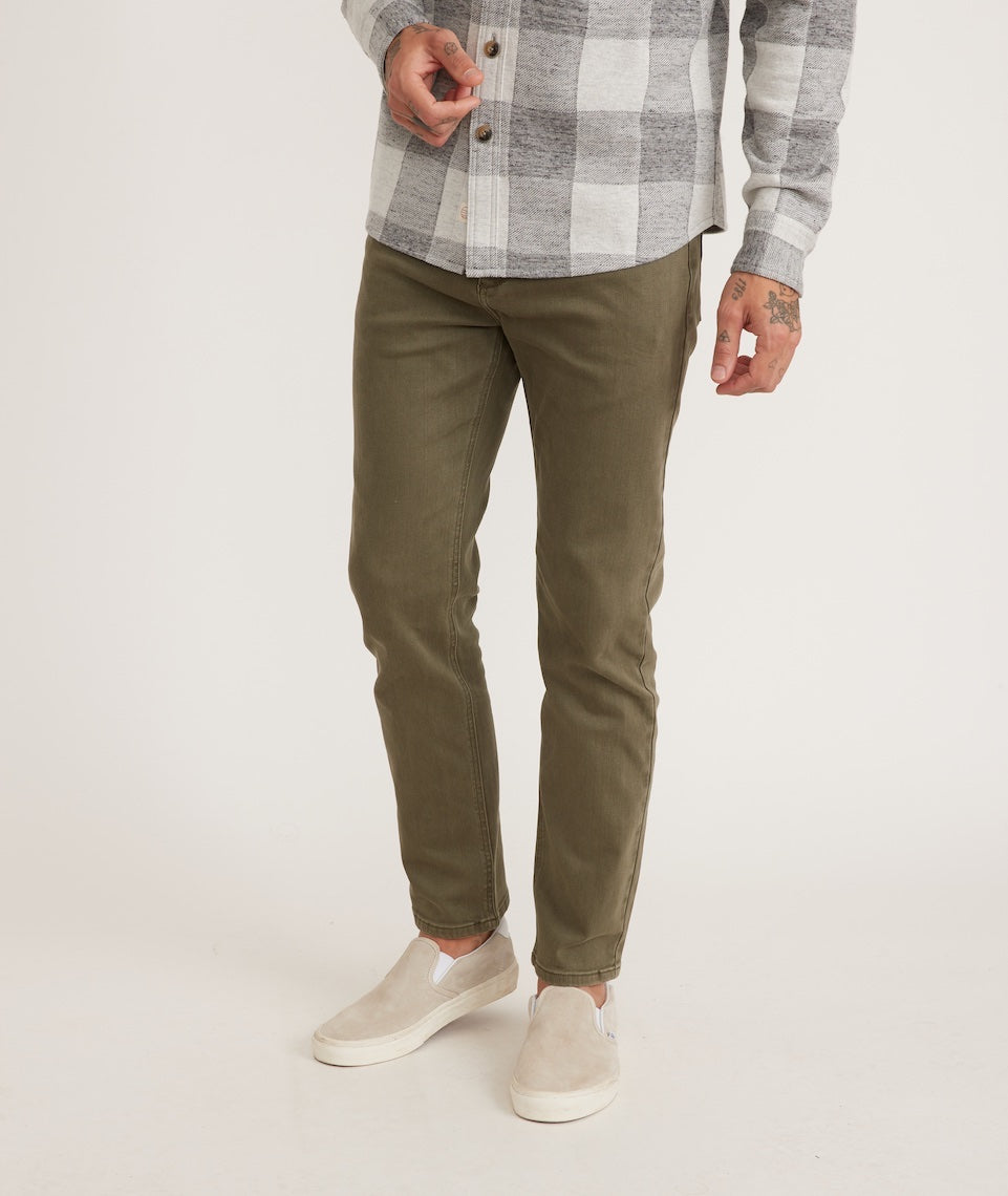 5 Pocket Slim Fit Pant Marine Layer