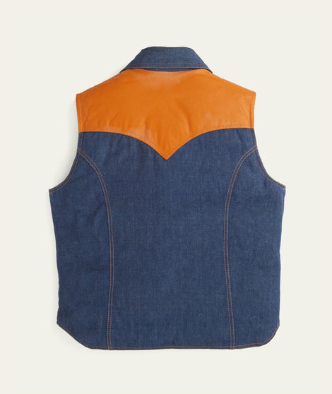 Denim/Cord Vest