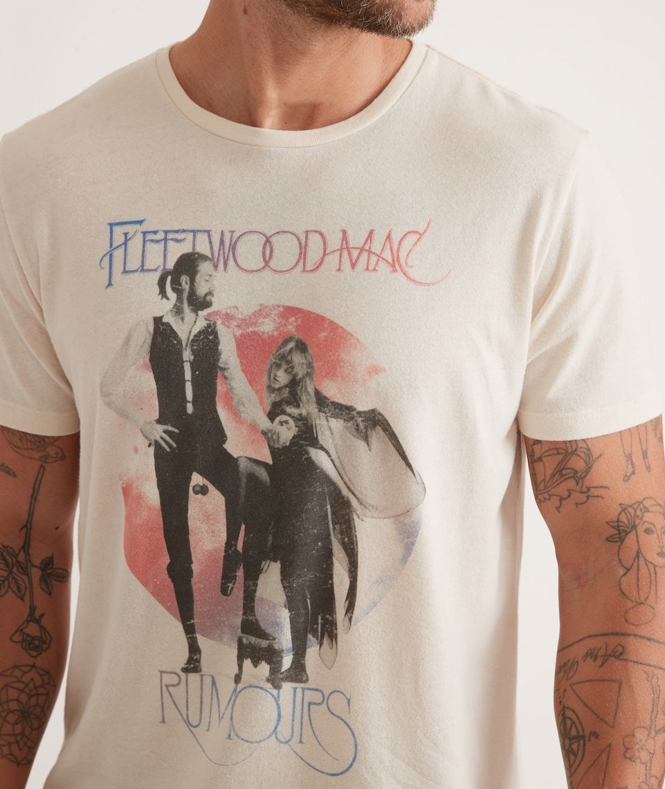 Vintage fleetwood mac shirt deals